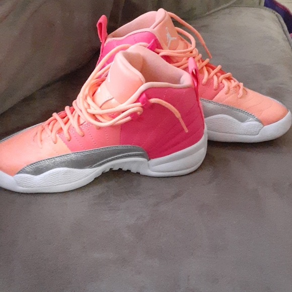 jordan 12 pink peach